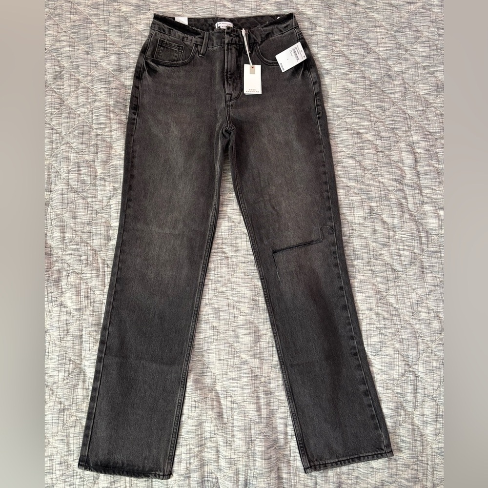 Good American High Rise Straight Leg Jeans Sz 6 NWT | Good American Jeans NEW - - Picture 8 of 11